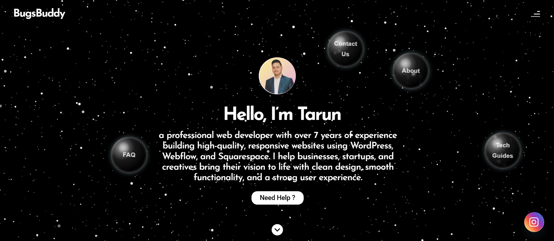 How to Add a Stunning Floating Bubble Menu to Your Website